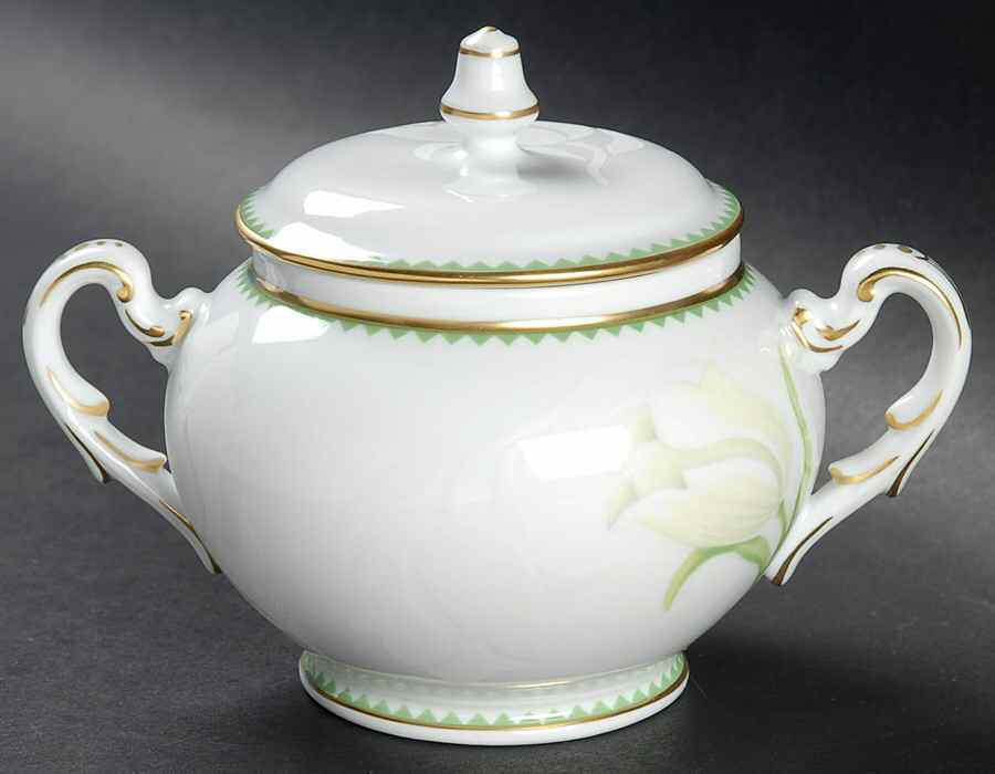 Narciso Sugar Bowl & Lid by Ginori 1735-1