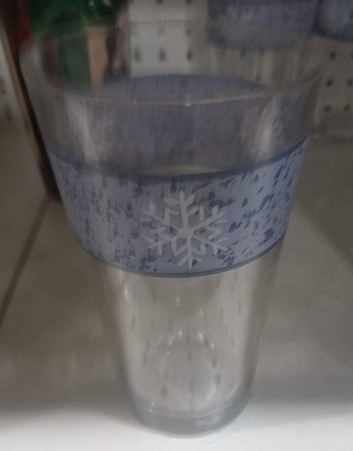 Let It Snow Glassware Flat Tumbler by Gibson Designs-1