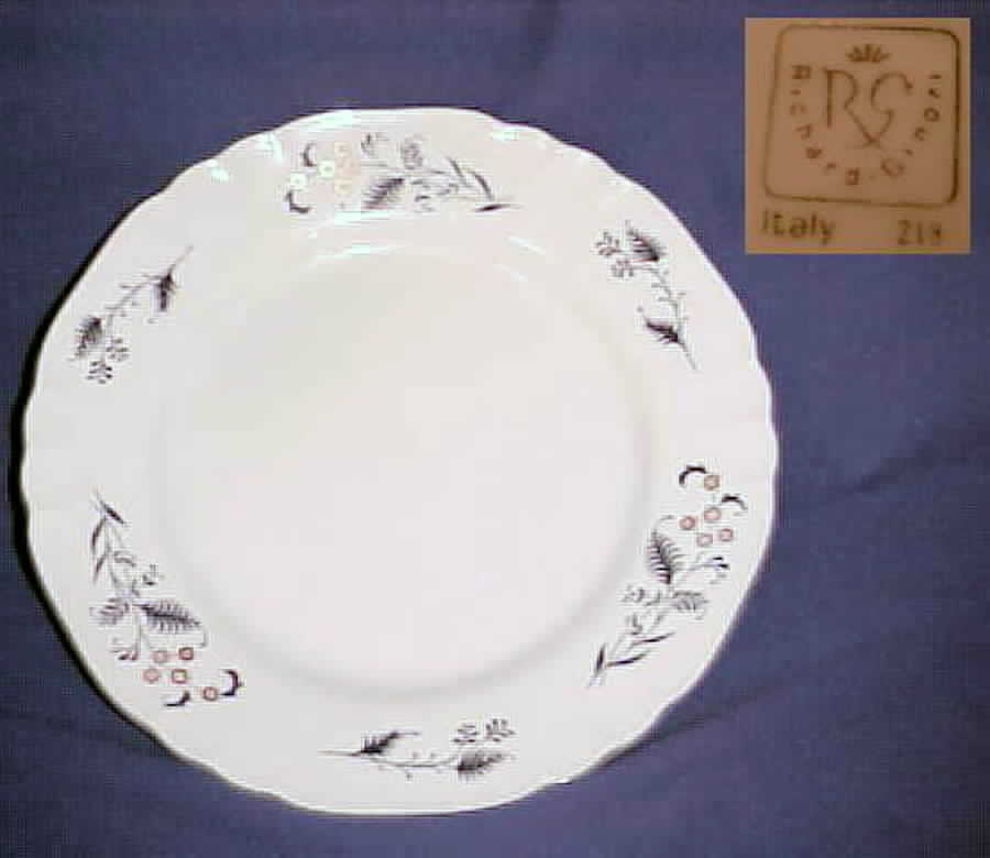 GIN147 Dinner Plate by Ginori 1735-1