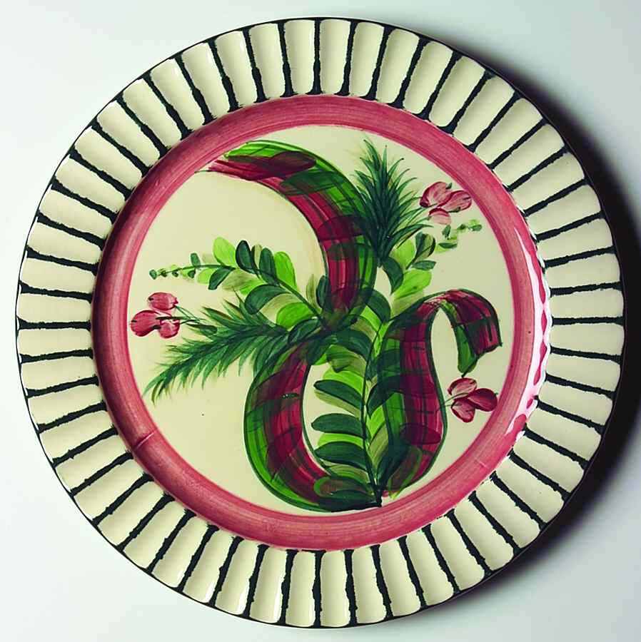 Hosanna Dinner Plate by Gail Pittman-1