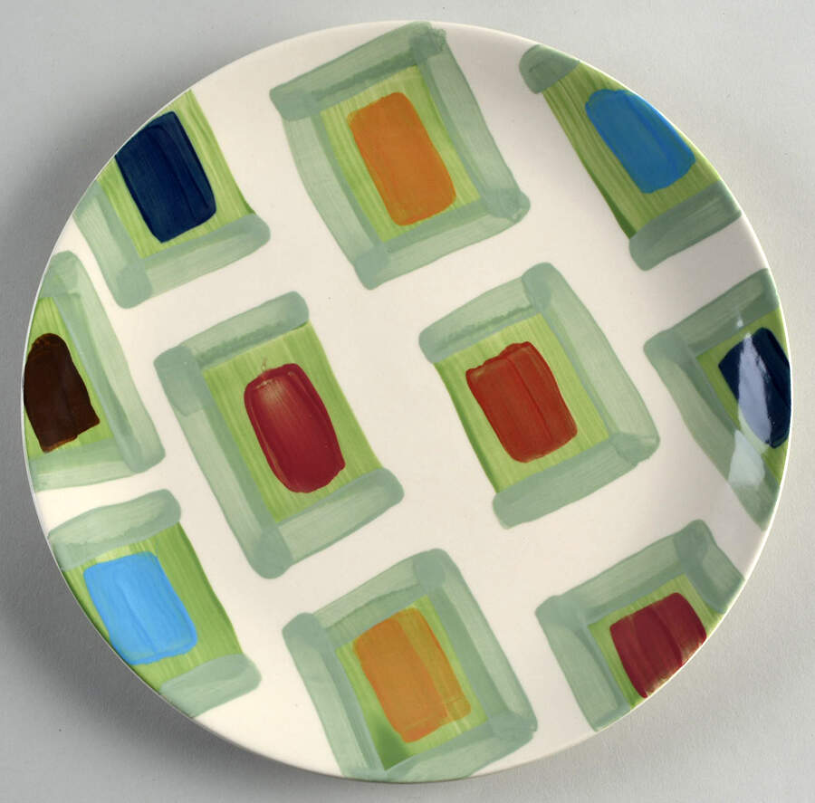 Bossanova Dinner Plate by Gail Pittman-1
