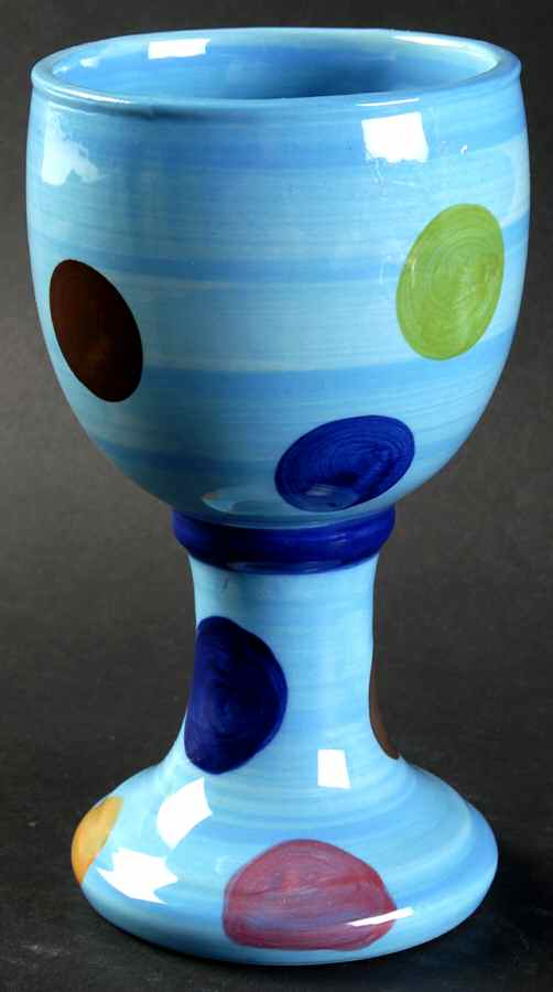 Cha Cha Cha China Goblet by Gail Pittman-1