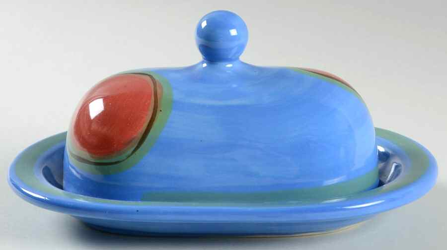 Creation Blue 1/4 Lb Covered Butter by Gail Pittman-1