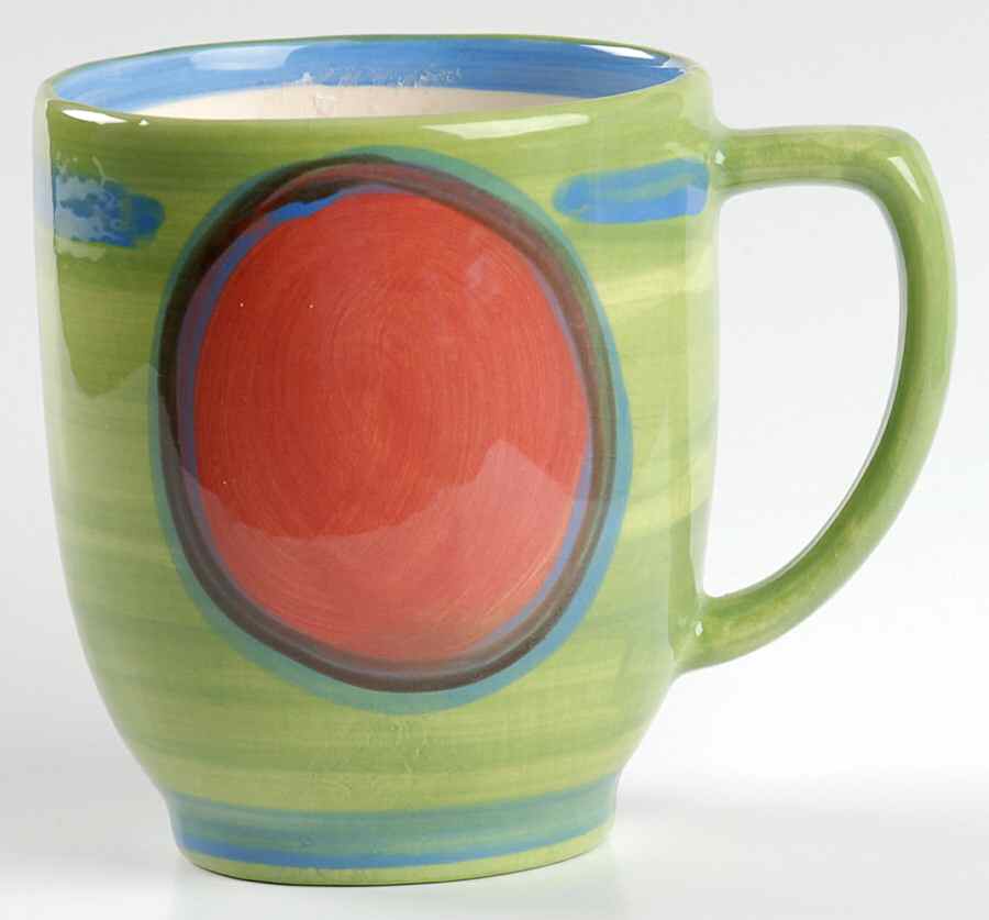 Creation Green Mug by Gail Pittman-1