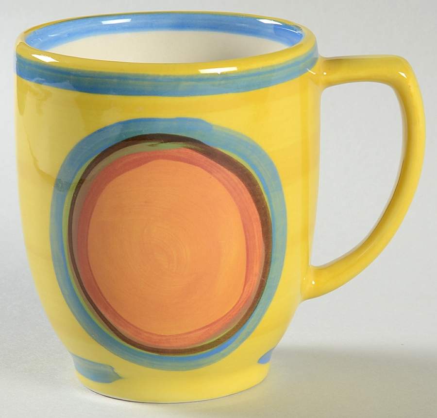 Creation Yellow Mug by Gail Pittman-1