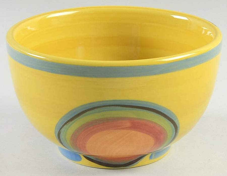 Creation Yellow Rice Bowl by Gail Pittman-1