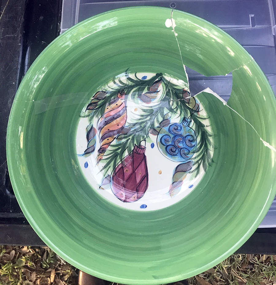 Yuletide 14" Mixing Bowl by Gail Pittman-1