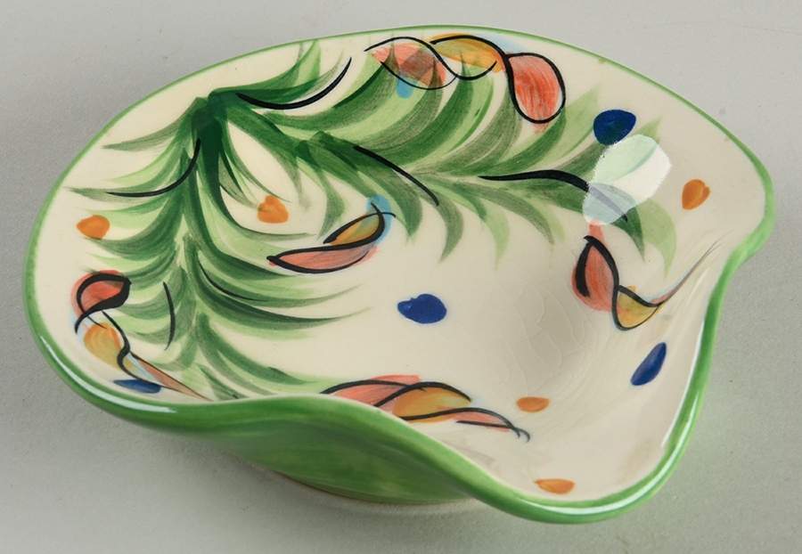 Yuletide Spoon Rest/Holder (Holds 1 Spoon) by Gail Pittman-1