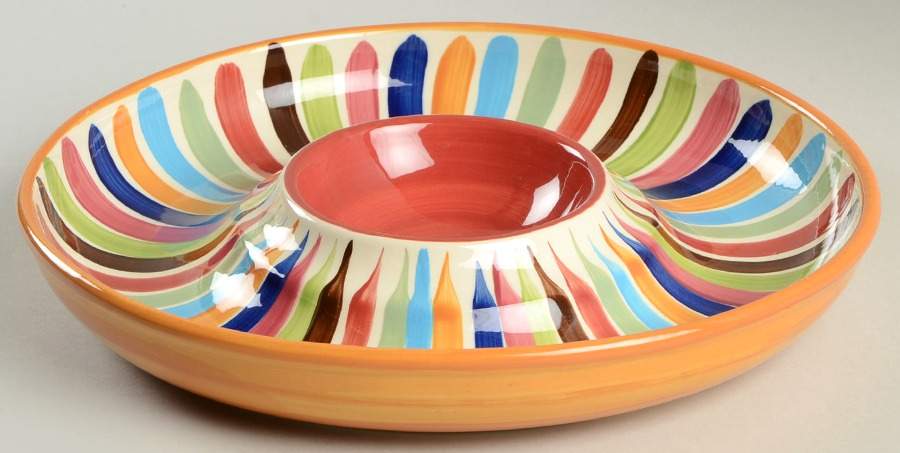 Tango 1 Piece Chip & Dip by Gail Pittman-1