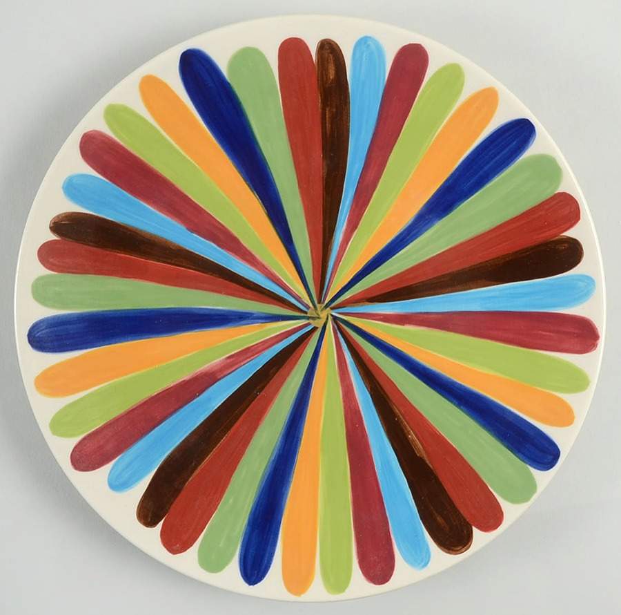 Tango Dinner Plate by Gail Pittman-1