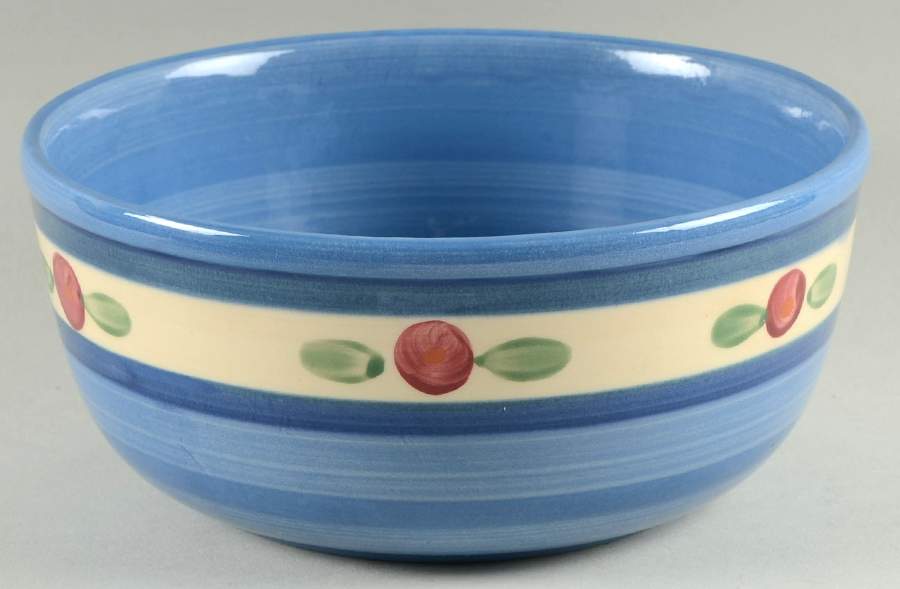 Blue Juniper 7" Salad Serving Bowl by Gail Pittman-1