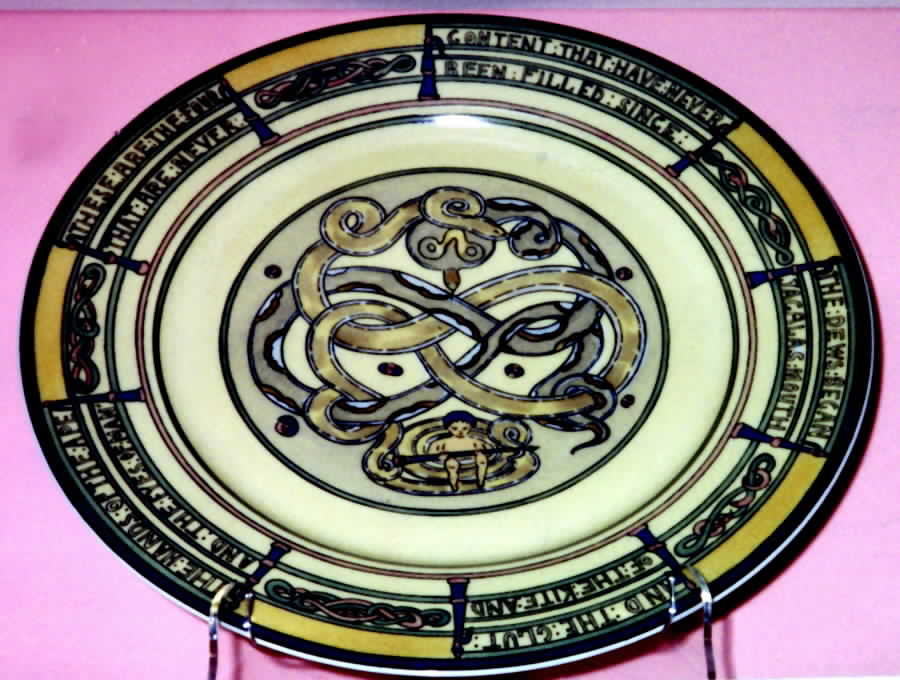 Gue445 Dinner Plate by WM Guerin-1