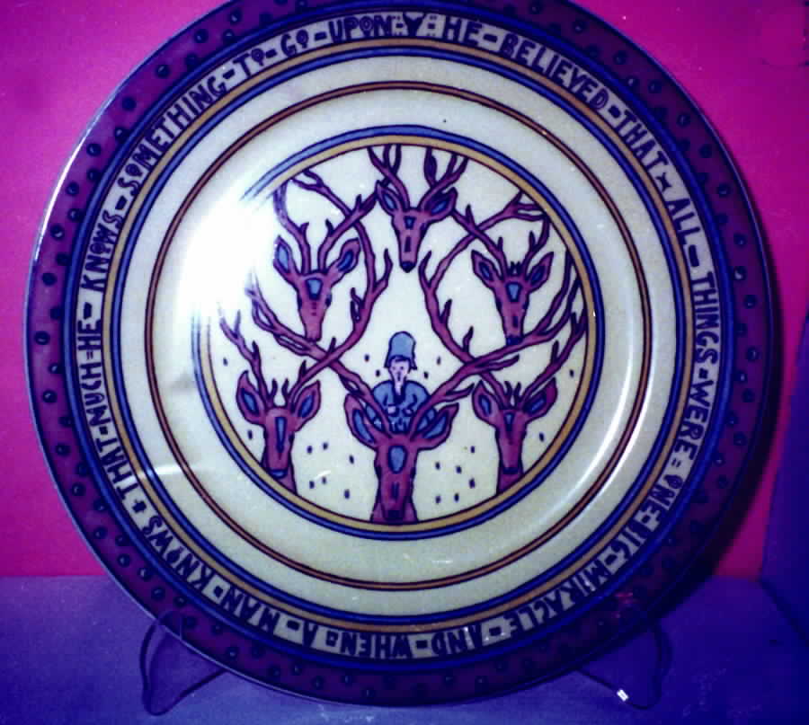 Gue445 Dinner Plate by WM Guerin-1