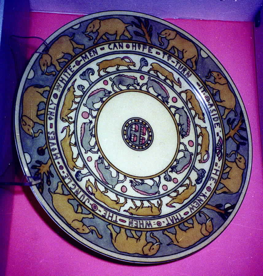 Gue445 Dinner Plate by WM Guerin-1