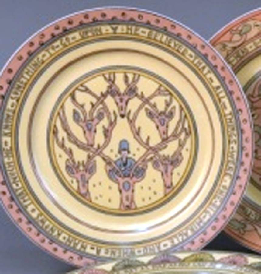 Gue445 Dinner Plate by WM Guerin-1