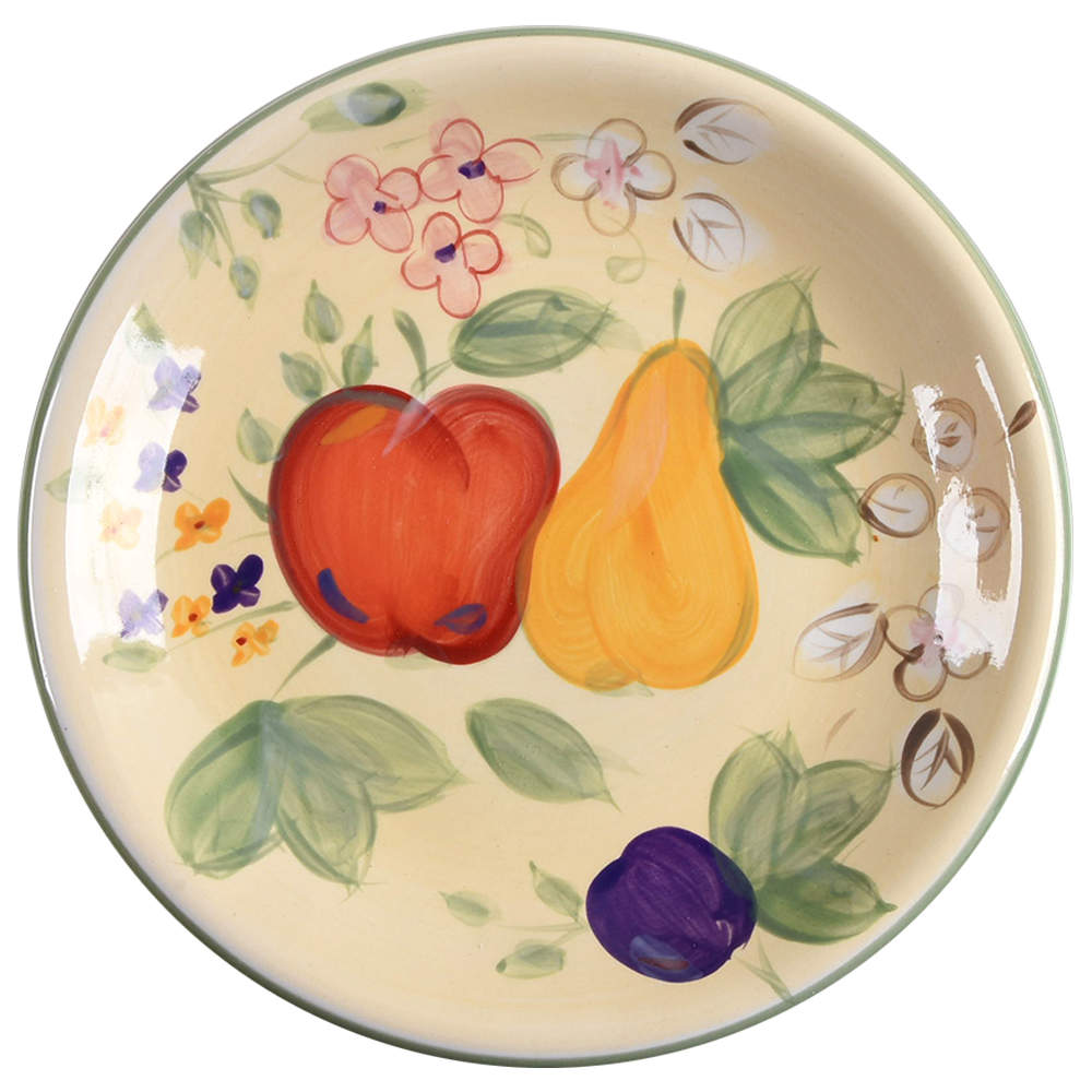 Fruit Grove (Pears, Apples) Salad Plate by Gibson Designs-1