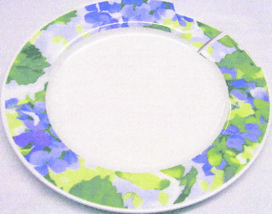 Summer Hydrangea Dinner Plate by Gibson Designs-1