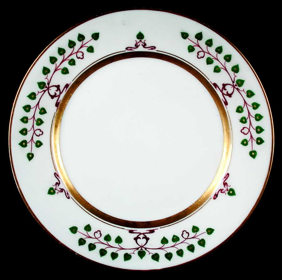 Tree Of Good And Evil Salad Plate by Ginori 1735-1