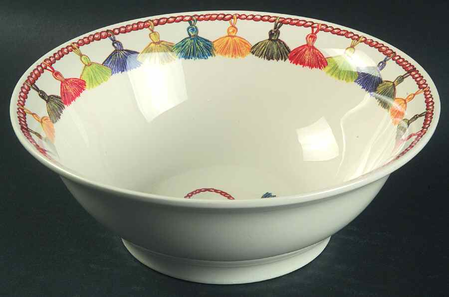 Taffetas Coupe Cereal Bowl by Faiencerie De Gien-1