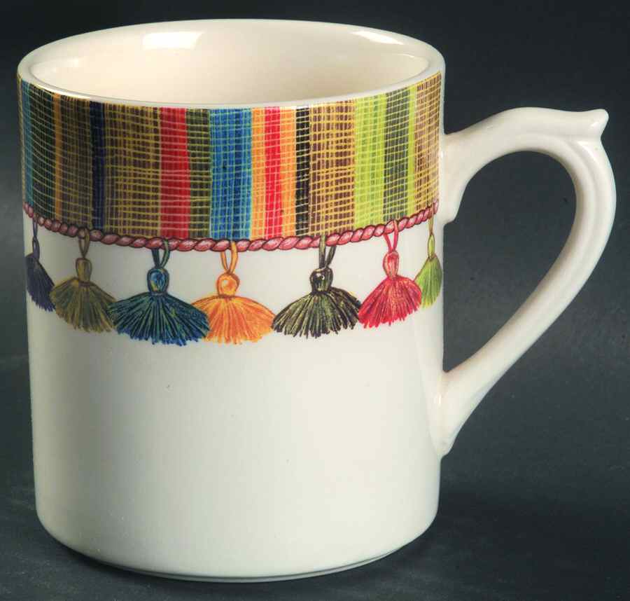 Taffetas Mug by Faiencerie De Gien-1