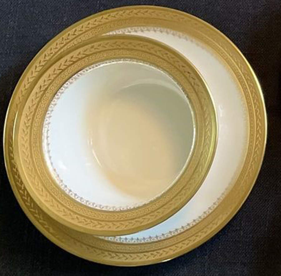 GUE455 Ramekin & Saucer Set by WM Guerin-1