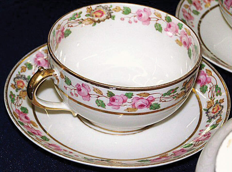 GDA245 Flat Cup & Saucer Set by Gerard, Dufraisseix & Abbot-1