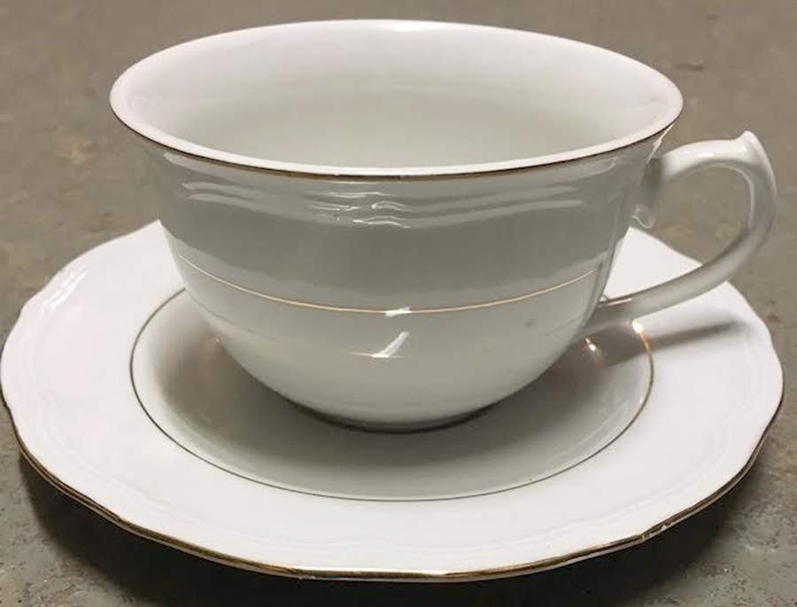 GID92 Flat Cup & Saucer Set by Gibson Designs-1