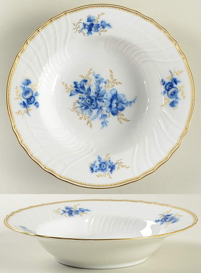 Santa Margherita Rim Soup Bowl by Ginori 1735-1