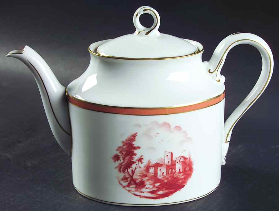 Tuscany Teapot & Lid by Ginori 1735-1