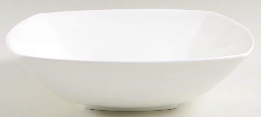 Vela White 9" Square Vegetable Bowl by Ginori 1735-1