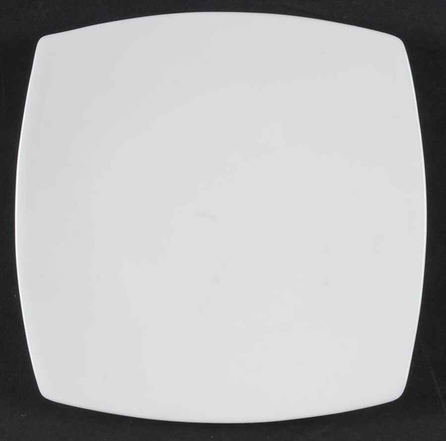 Vela White Salad Plate by Ginori 1735-1