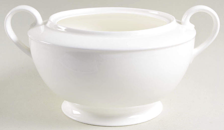 Antinea White Tureen No Lid by Ginori 1735-1