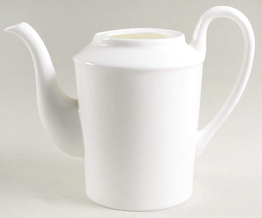 Antinea White Coffee Pot No Lid by Ginori 1735-1