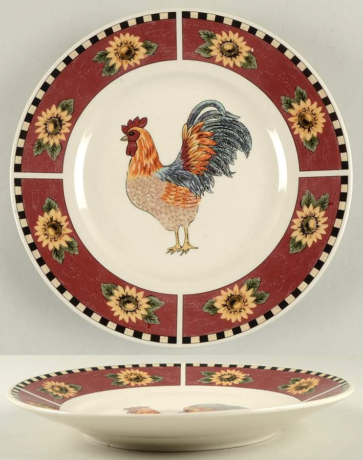 COUNTRY FRESH Rim Soup Bowl by Gibson Designs-1