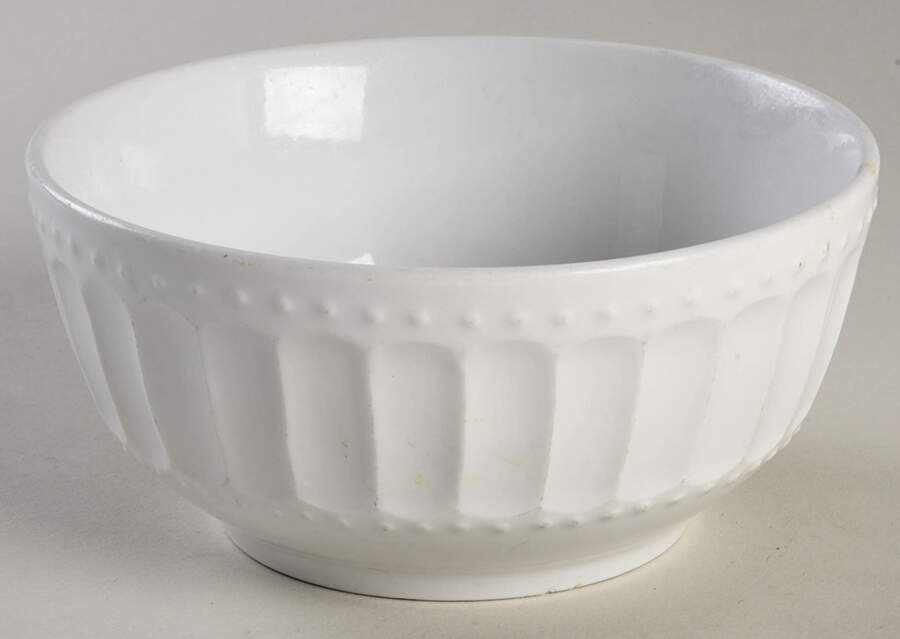 Regalia White Soup/Cereal Bowl by Gibson Designs-1