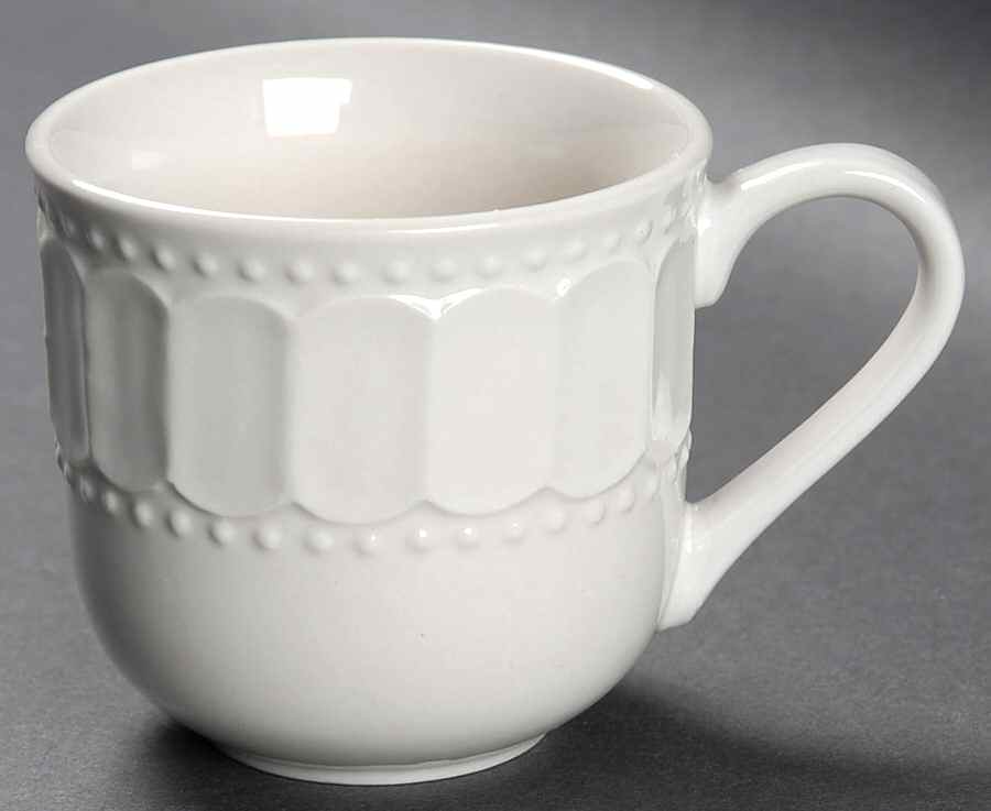 Regalia White Flat Cup by Gibson Designs-1