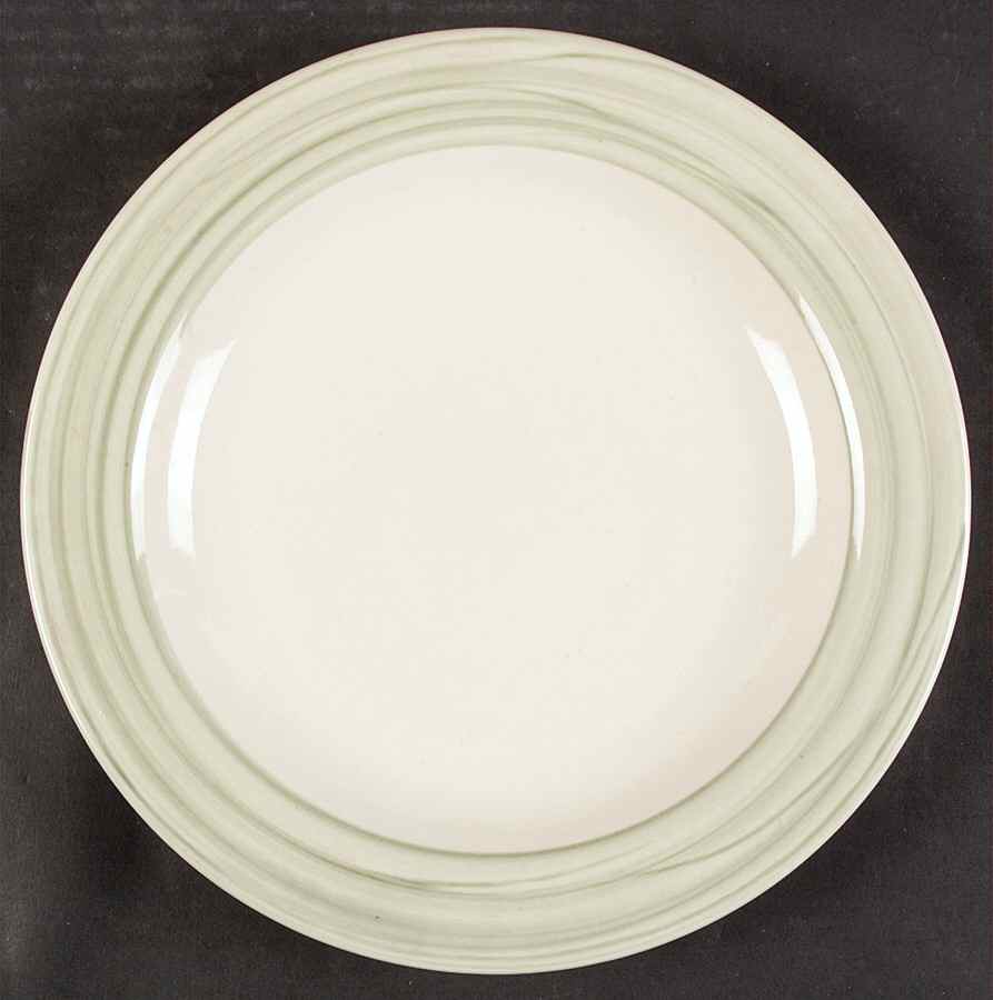 Stylish Living Celery Dinner Plate by Gibson Designs-1