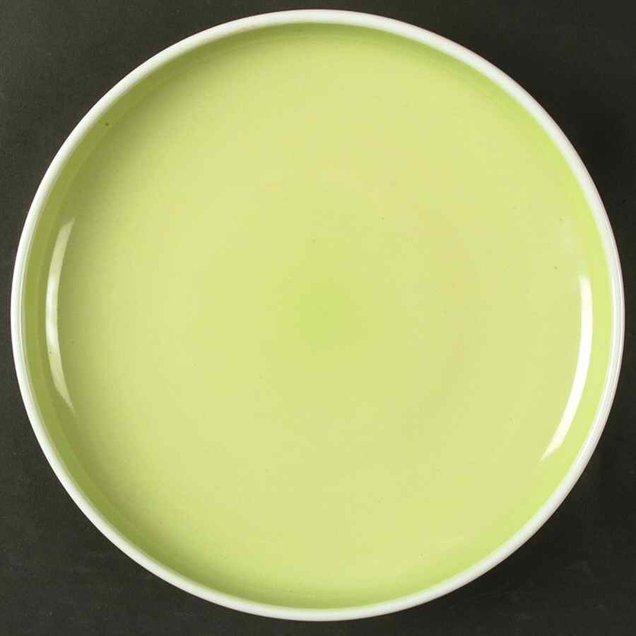 Oasis Green (Smooth, Coupe) Dinner Plate by Gibson Designs-1