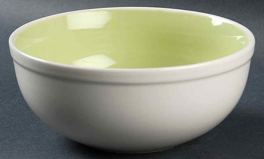 Oasis Green (Smooth, Coupe) Soup/Cereal Bowl by Gibson Designs-1