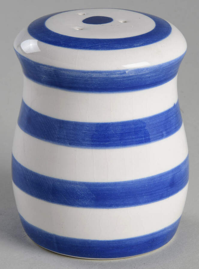 Cabana Marine Blue Pepper Shaker by Gibson Designs-1