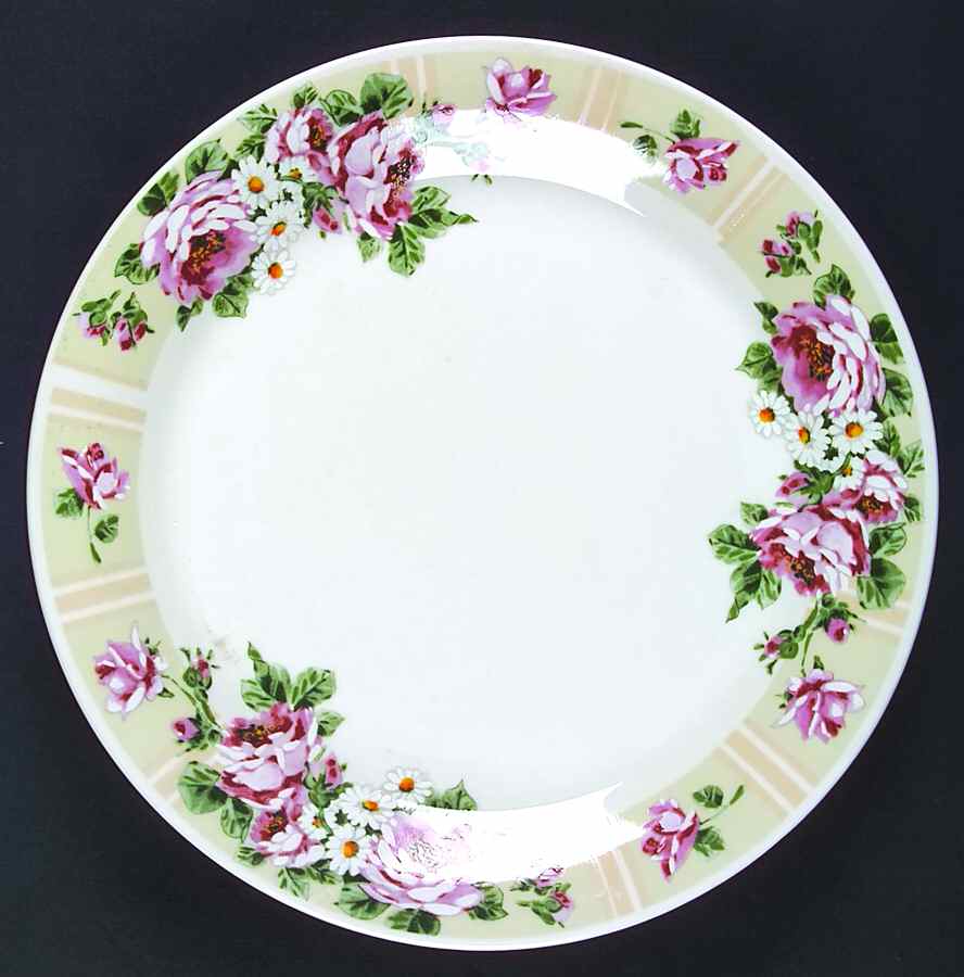 Rosanna Dinner Plate by Gibson Designs-1