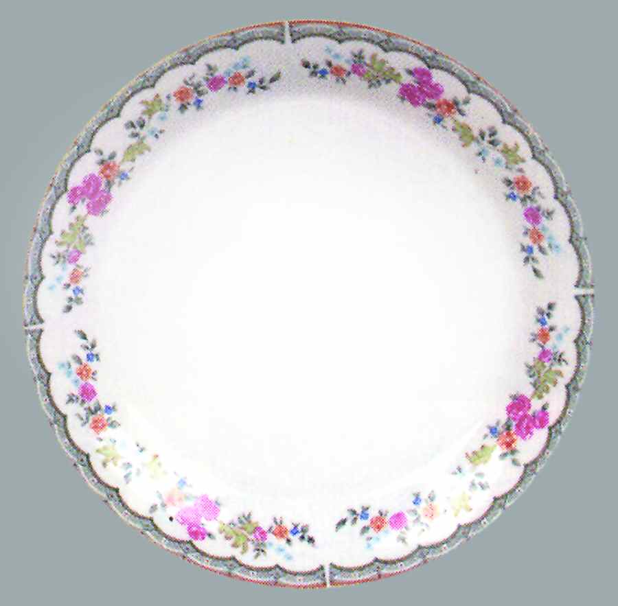 Cotillion Delight Dinner Plate by Gibson Designs-1