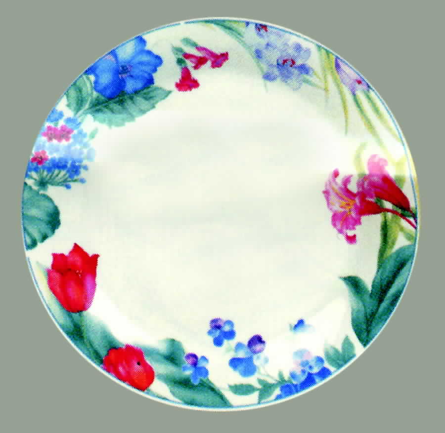 Yasmin Dinner Plate by Gibson Designs-1