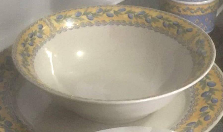 Analise 9" Round Vegetable Bowl by Gibson Designs-1