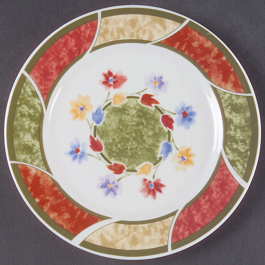 Rebecca's Garden Salad/Dessert Plate by Gibson Designs-1