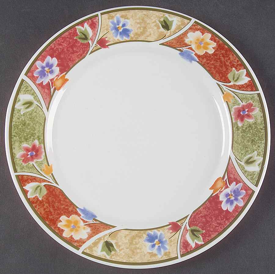 Rebecca's Garden Dinner Plate by Gibson Designs-1