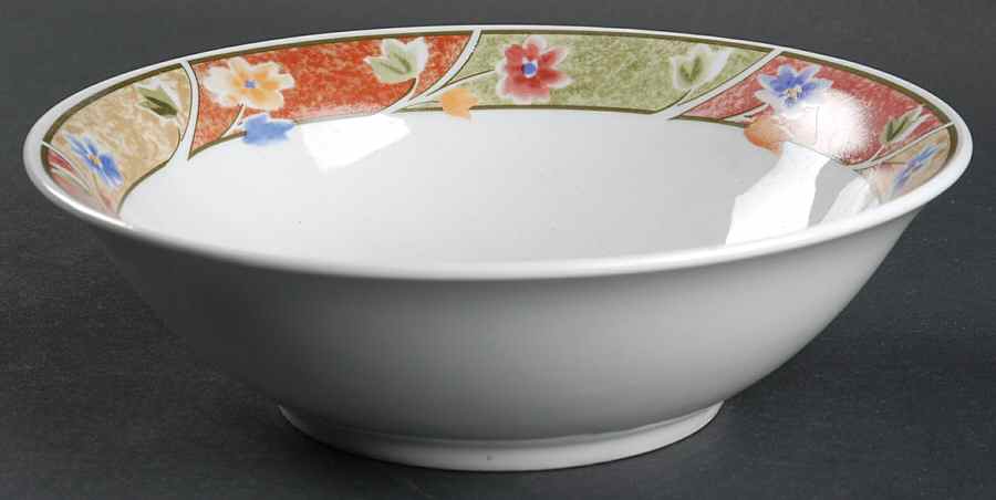 Rebecca's Garden 9" Round Vegetable Bowl by Gibson Designs-1