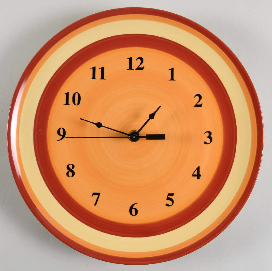 Siena 1-2" depth  Clock Plate HC by Gail Pittman-1
