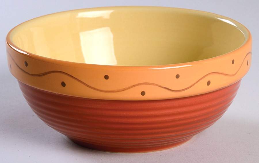Siena 6" Chip & Dip Bowl by Gail Pittman-1