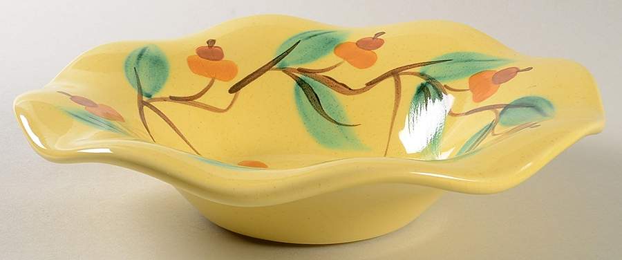 Siena Large Round Fluted Bowl by Gail Pittman-1